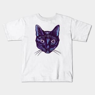 Black Cat Kids T-Shirt